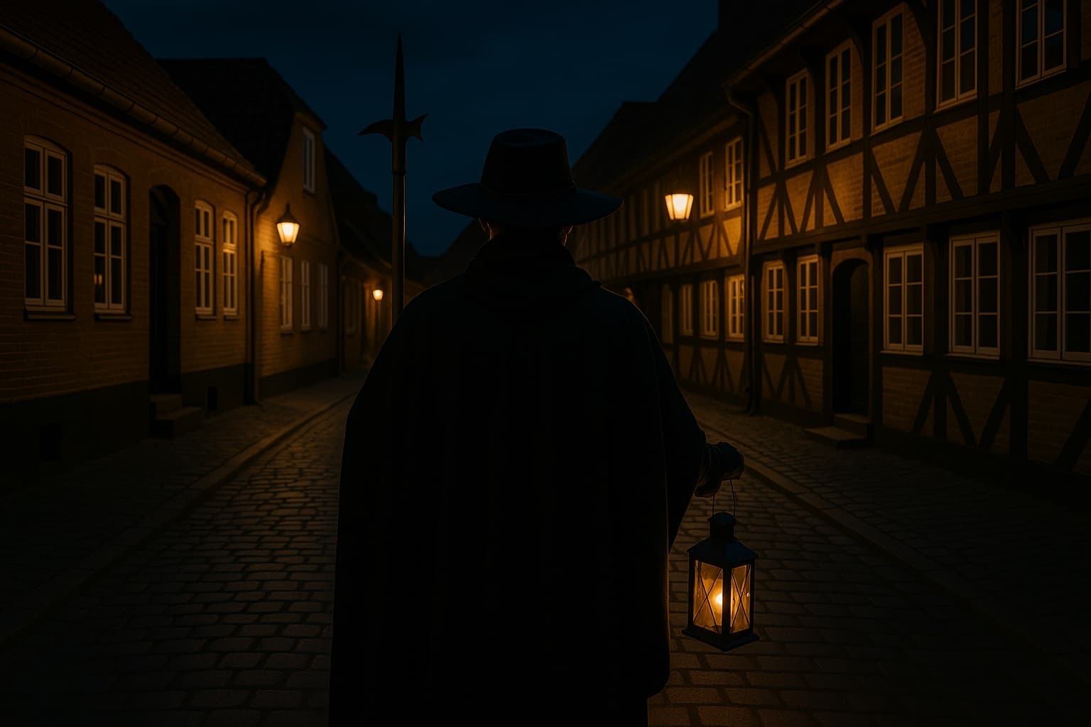 Nachtwächter-Tour durch die abendlichen Straßen von Ribe - ein besonderes Erlebnis für Besucher