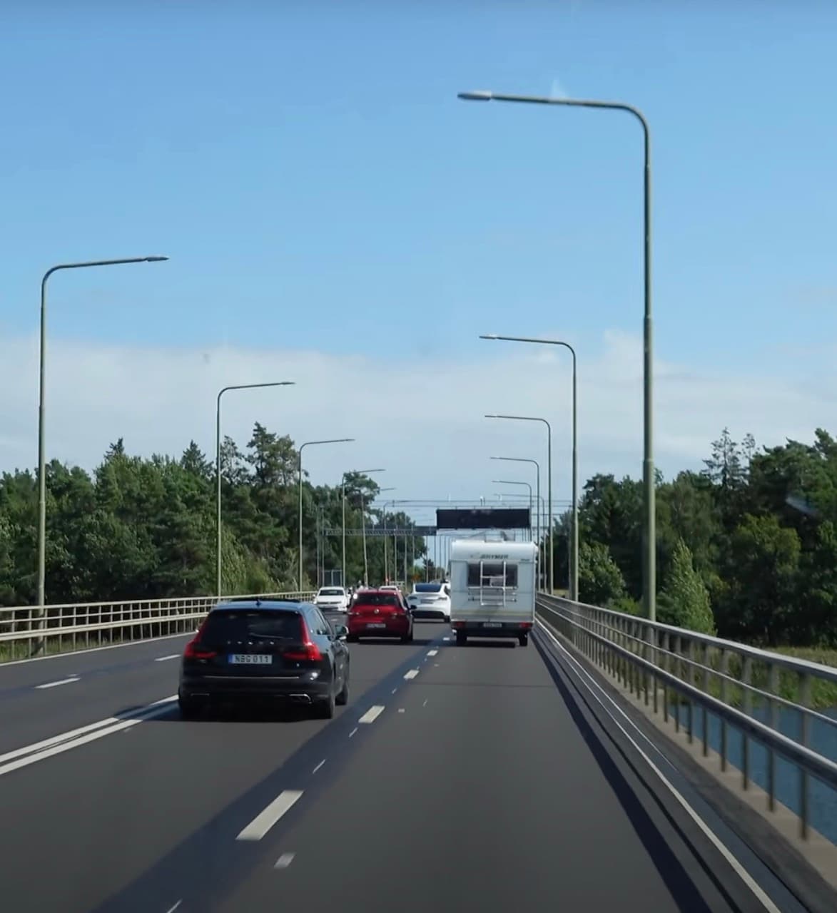 Öland Straßen und Architektur - Amerika-Feeling in Schweden