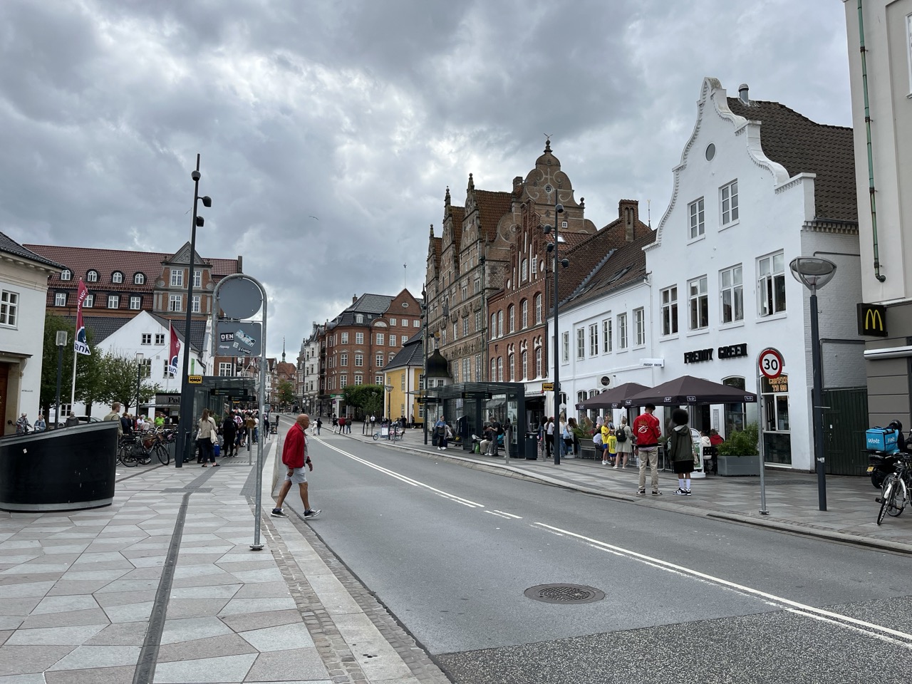 Mittelalterliches Flair in der Innenstadt von Aalborg