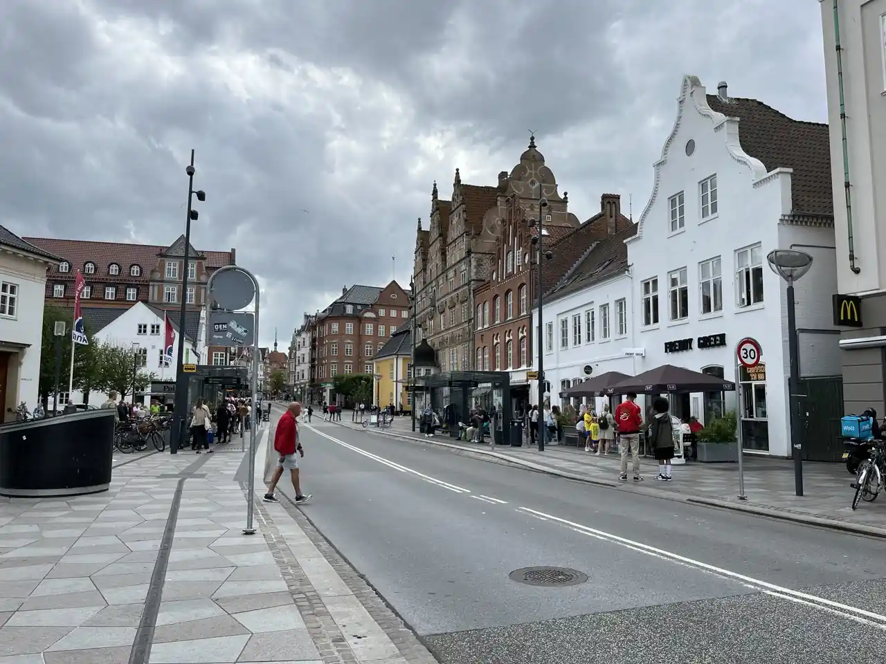 Mittelalterliches Flair in der Innenstadt von Aalborg