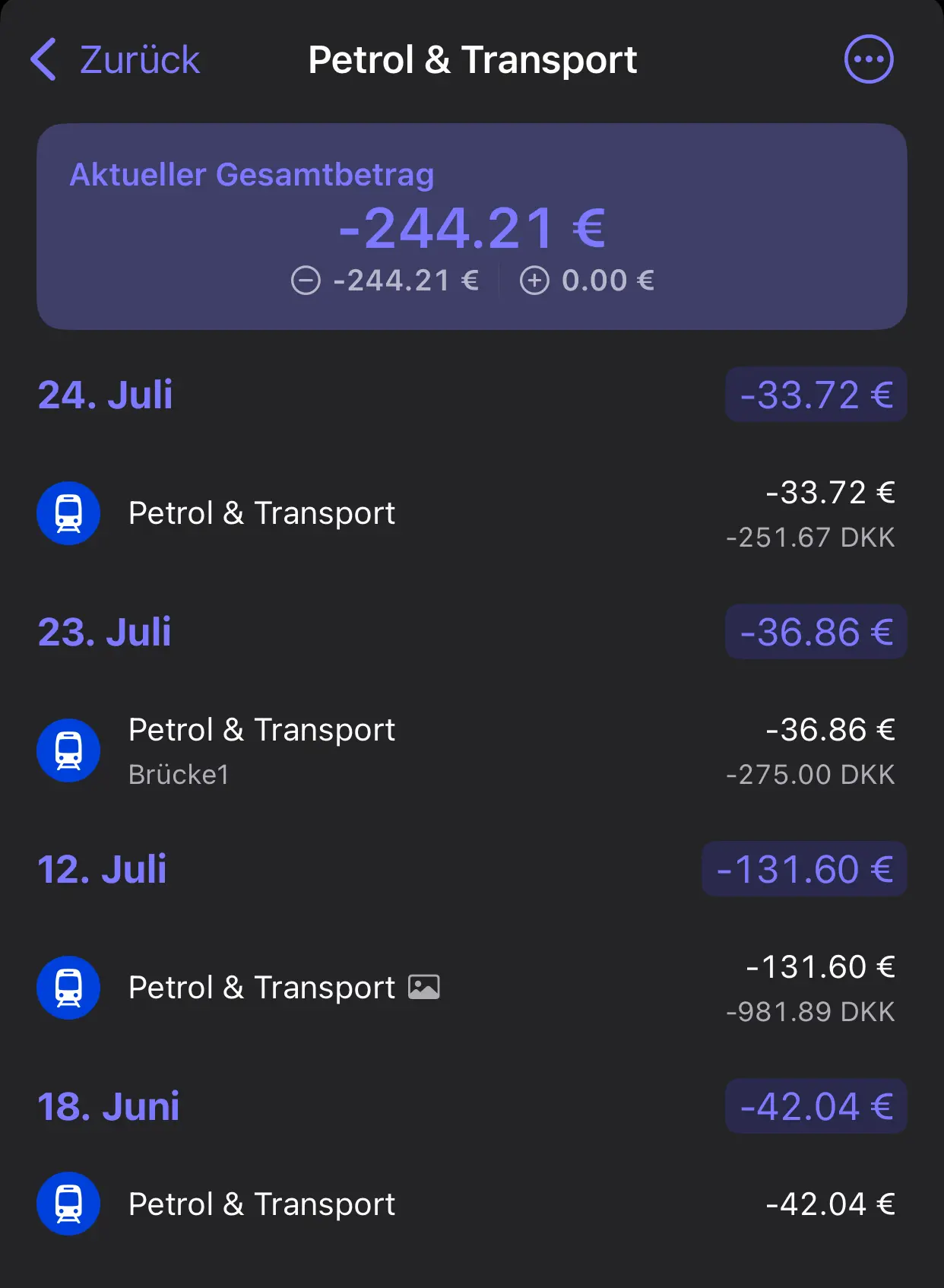 Sprit-Kosten Dänemark – nur 244 Euro für 6 Wochen Roadtrip