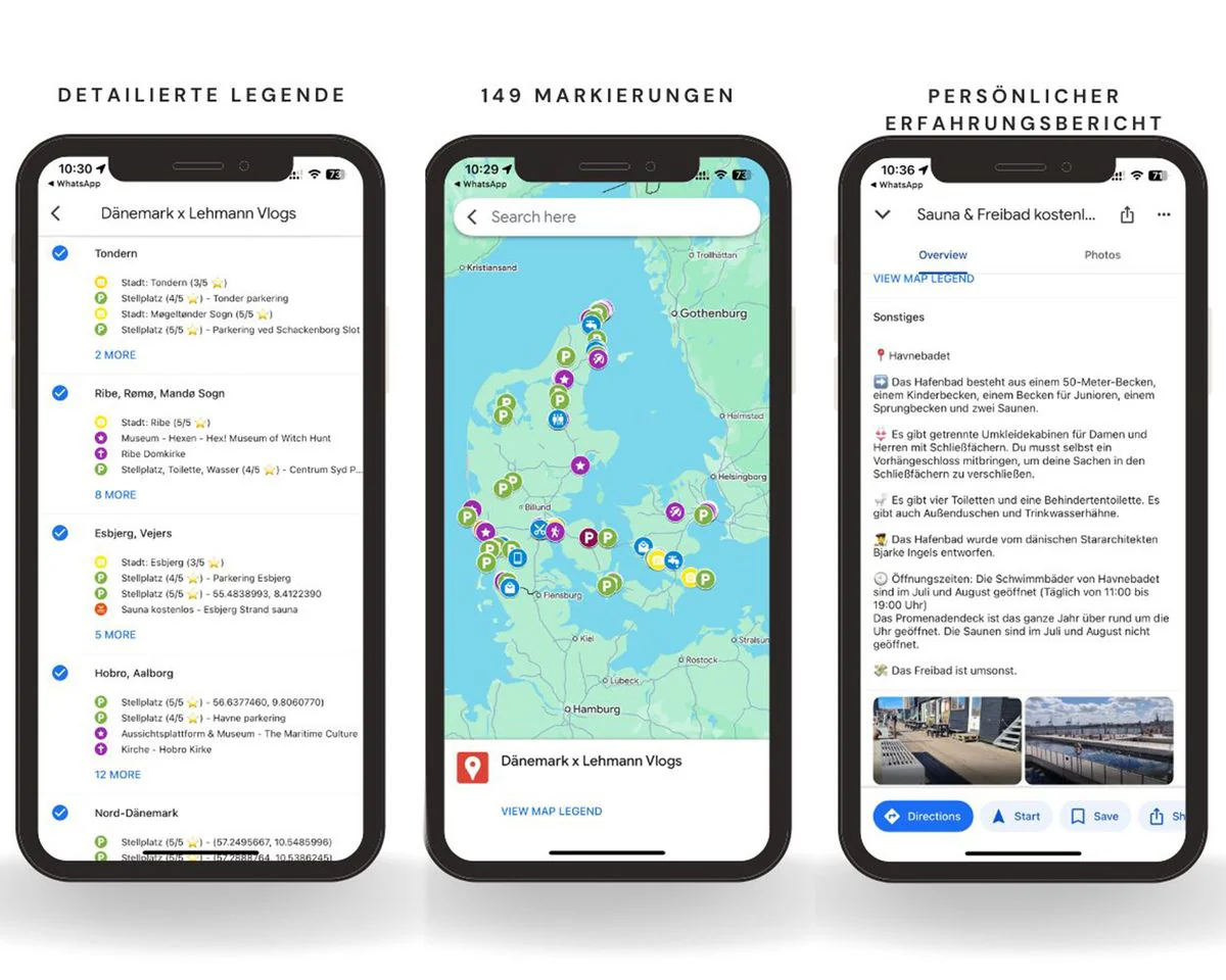 Dänemark Reiseführer mit interaktiven Reisekarten für den Wohnmobil Urlaub