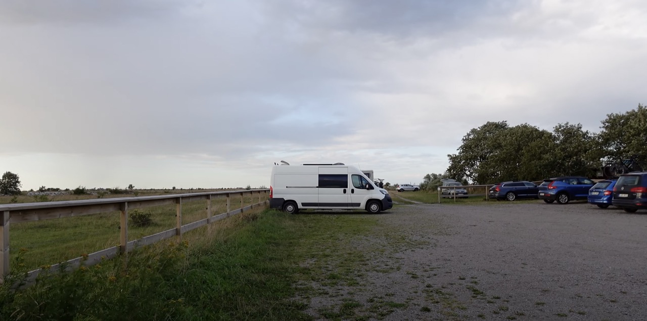 Wohnmobil-Stellplatz auf Öland - Stellplatz-Jagd ist real