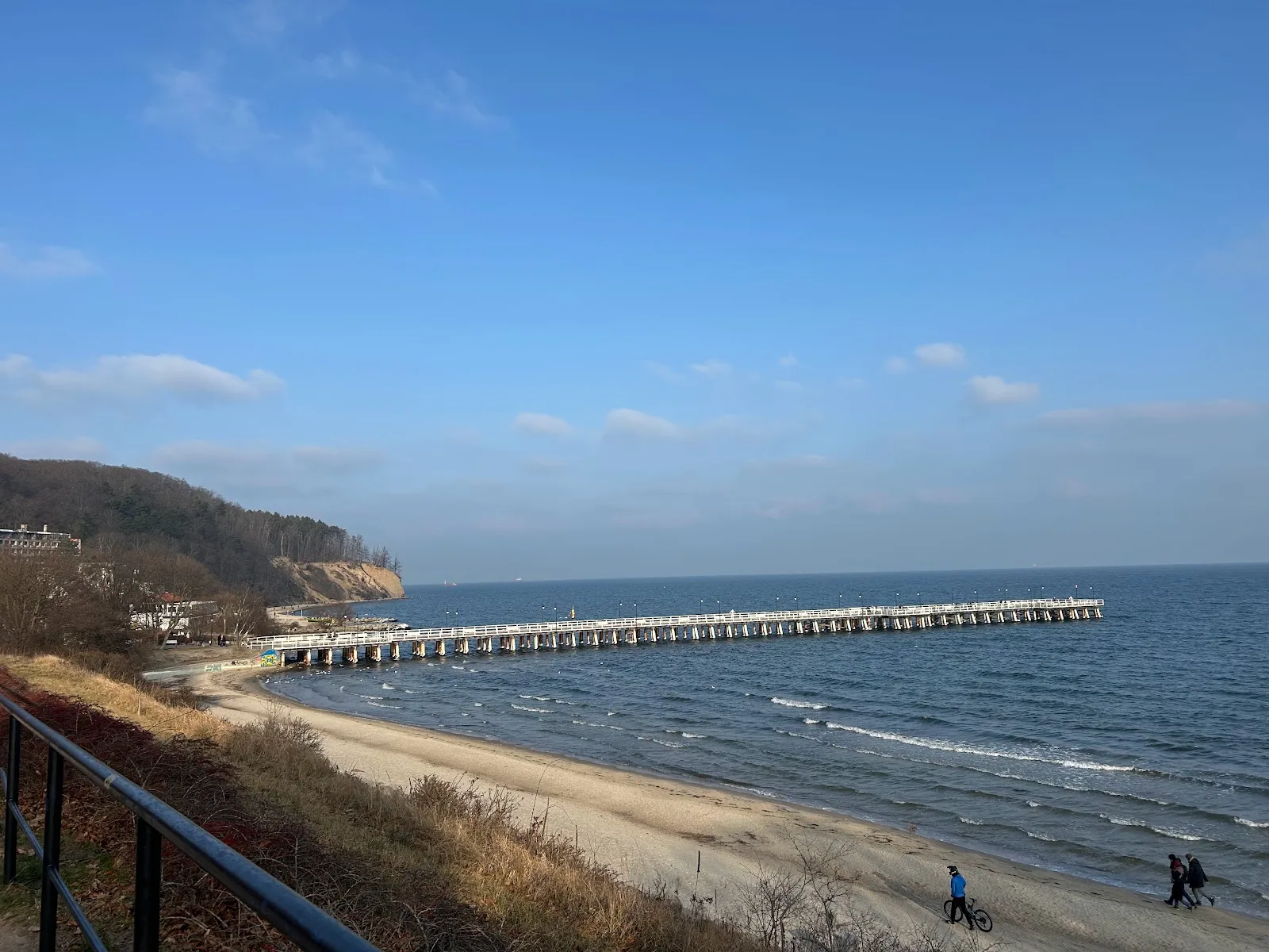 Längste Beton-Seebrücke Polens – Molo in Misdroy mit 395 Metern