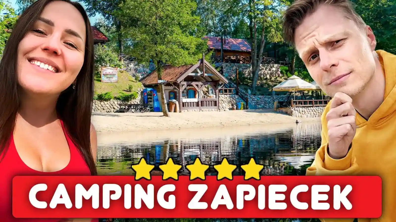 Camping Zapiecek Krutynia Masuren Polen Wohnmobil Stellplatz Strand See