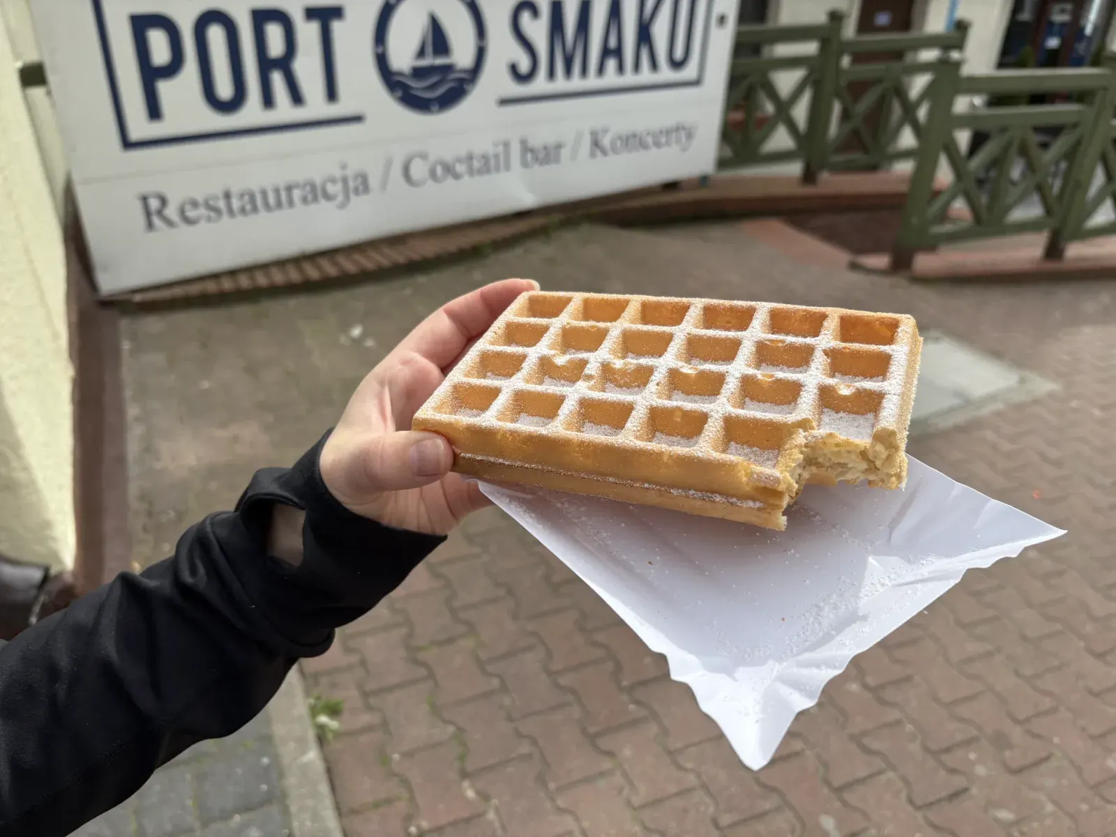 Imbiss Waffel Eis Stand Masuren Wohnmobil