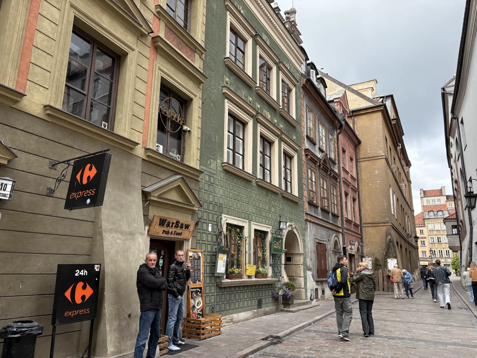 Warschau Wohnmobil Anfahrt Altstadt Polen Hauptstadt UNESCO