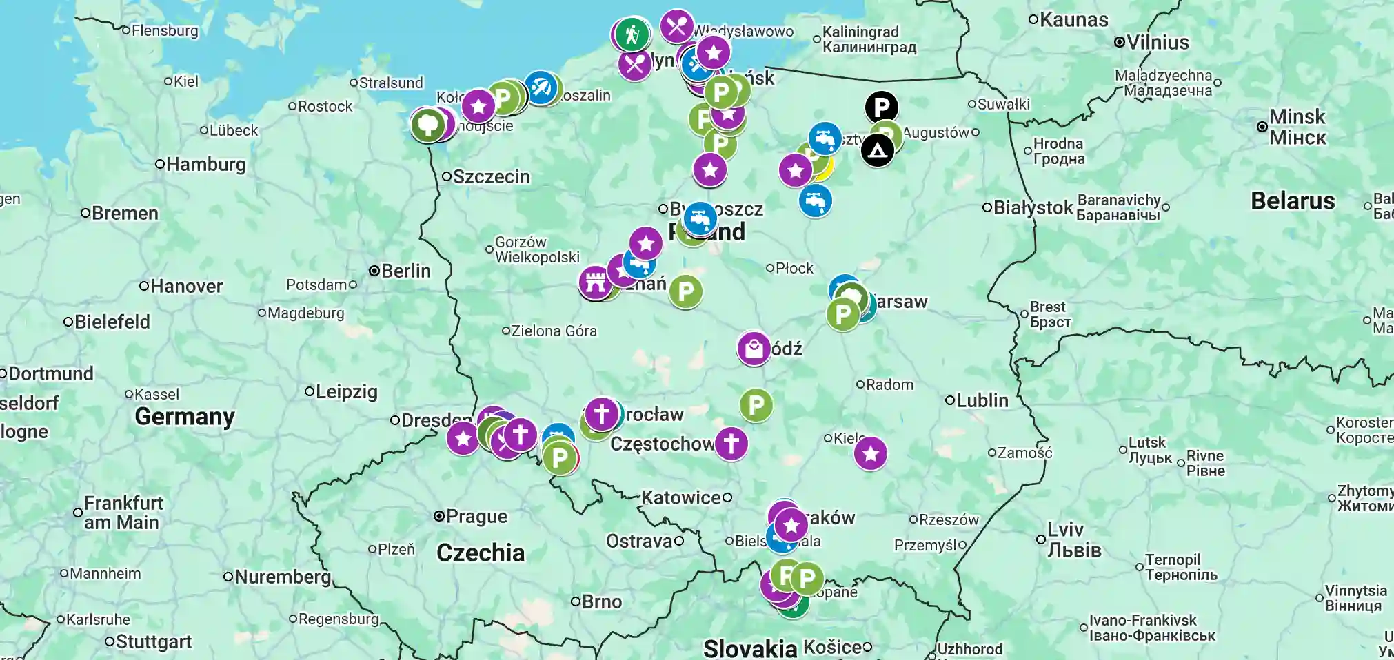 Alternative: 2 Wochen oder 4 Wochen Polen-Roadtrip