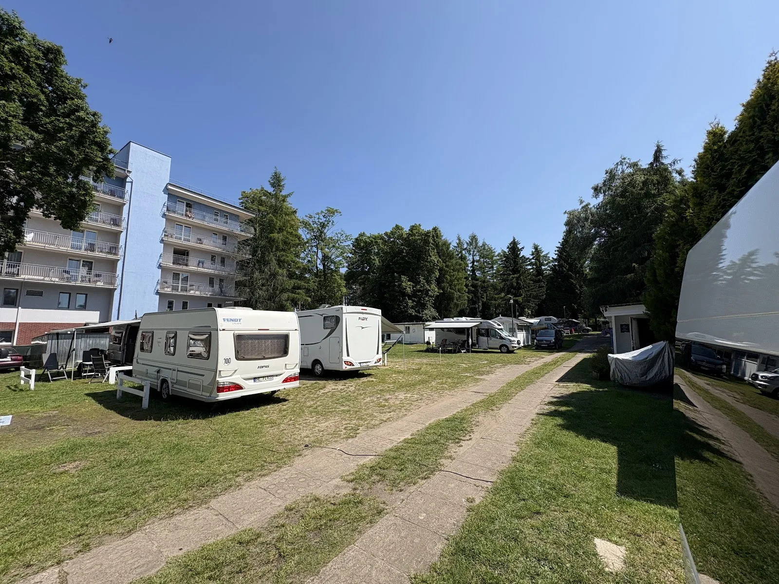 Camping Plaża in Międzyzdroje – zentral gelegener Campingplatz am Strand