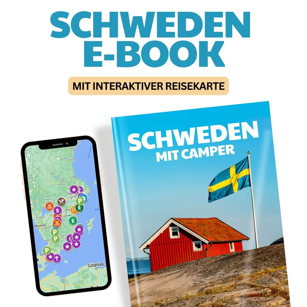 Schweden Reiseführer mit interaktiven Reisekarten für den Wohnmobil Urlaub