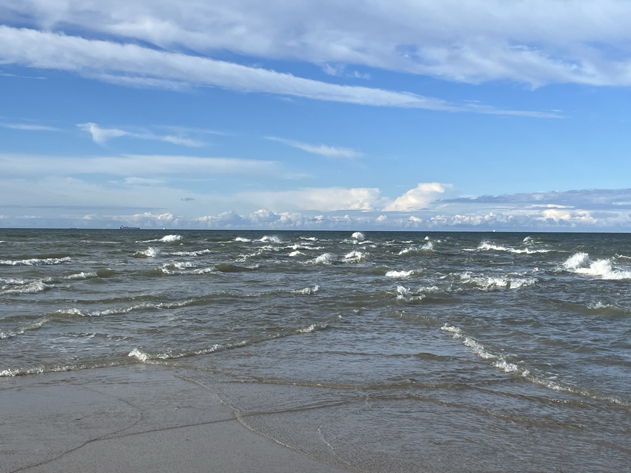 Grenen bei Skagen - wo Nordsee und Ostsee aufeinander treffen
